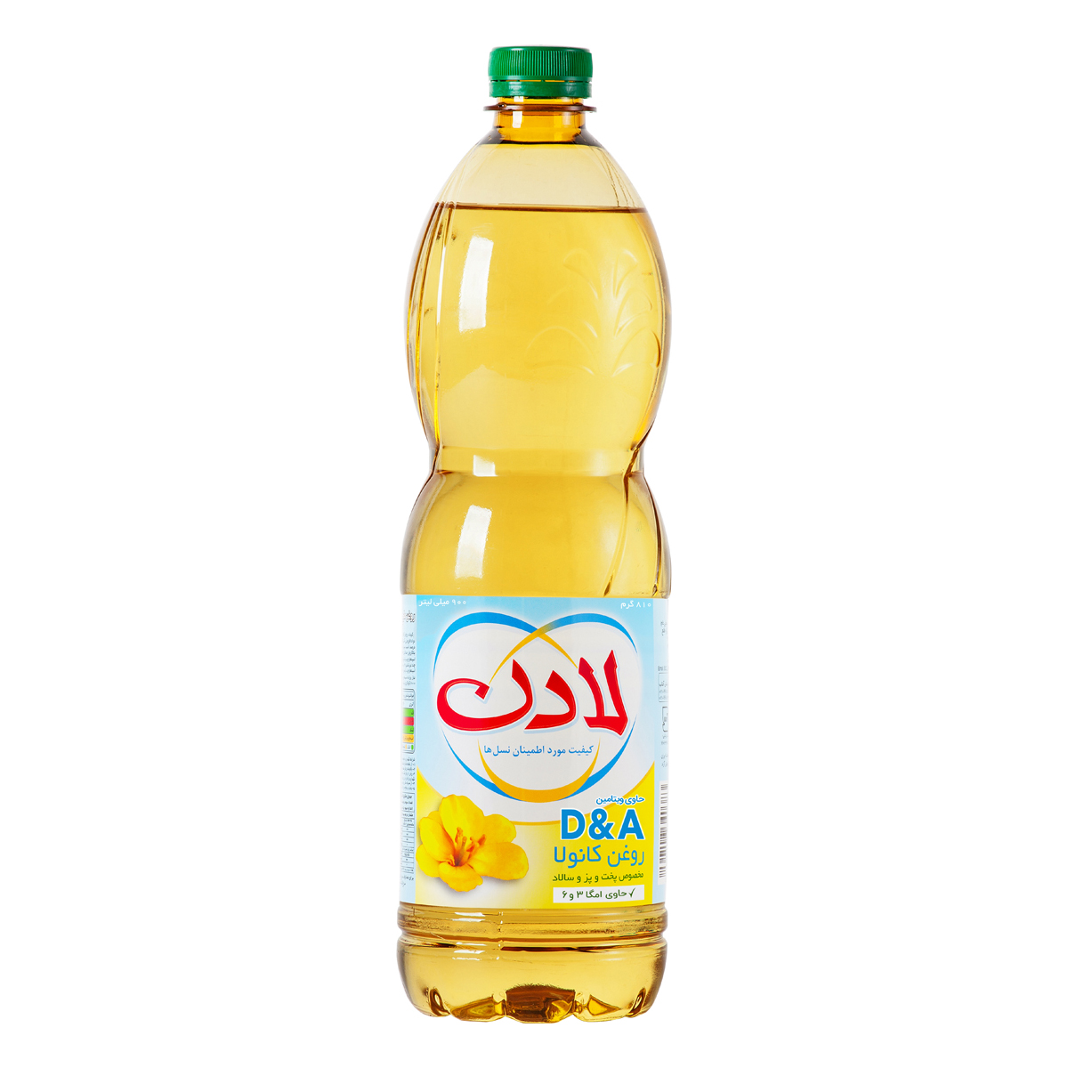 روغن کانولا حاوی امگا سه و شش 1.5 لیتری لادن