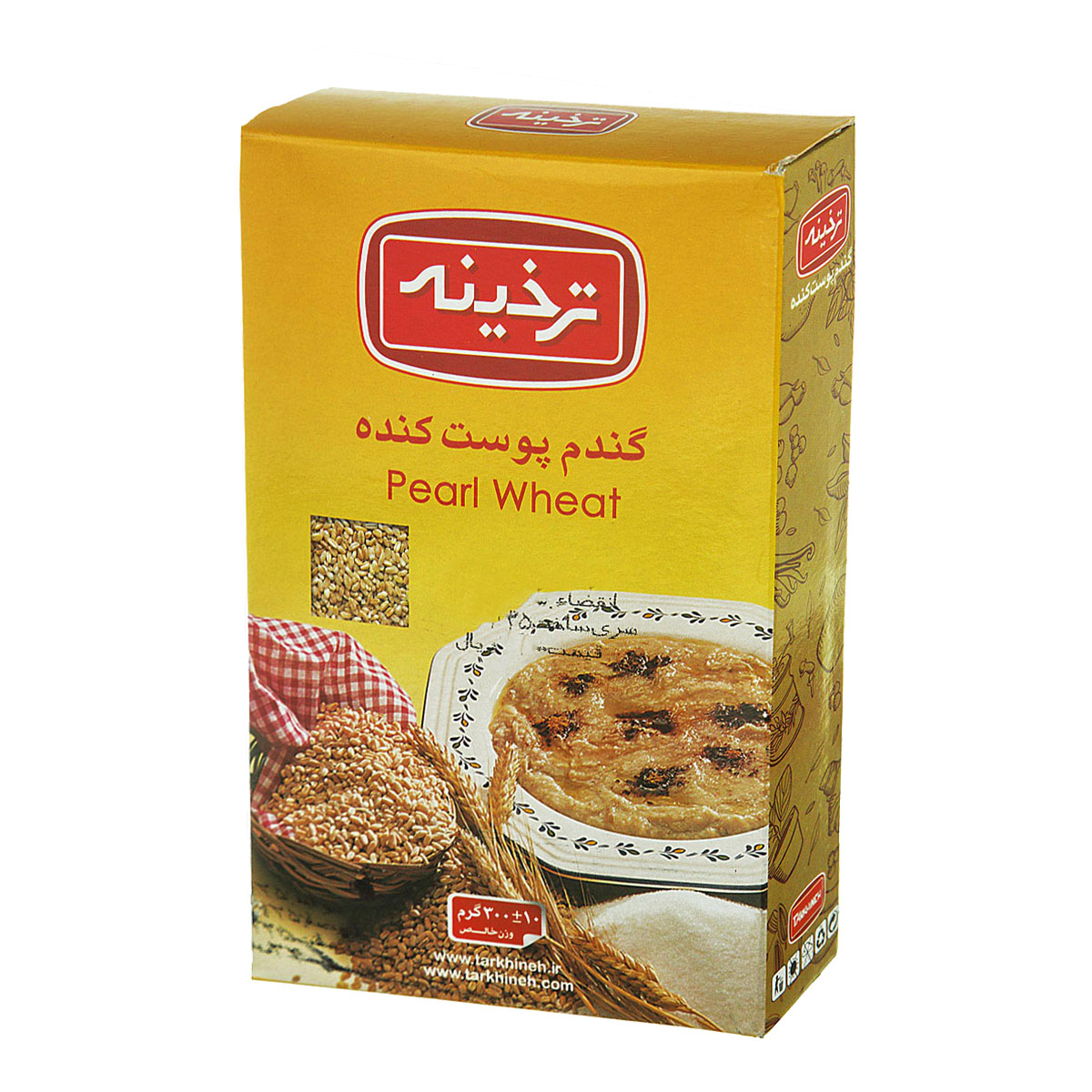 گندم پوست کنده 300 گرمی ترخینه