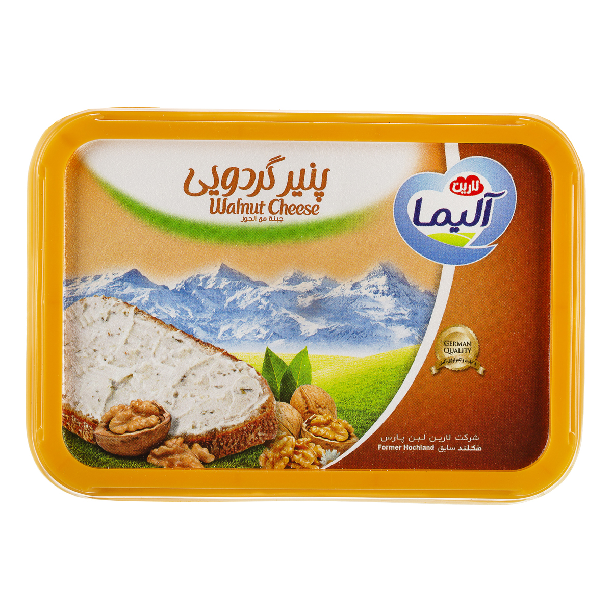 پنیر گردویی 150 گرمی آلیما