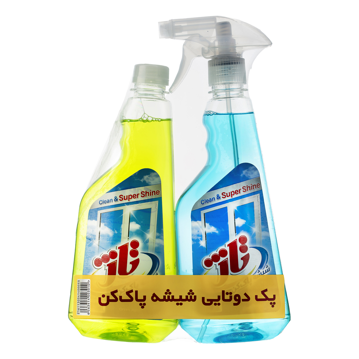 پک 2 عددی شیشه پاک کن 500 میلی لیتری تاژ