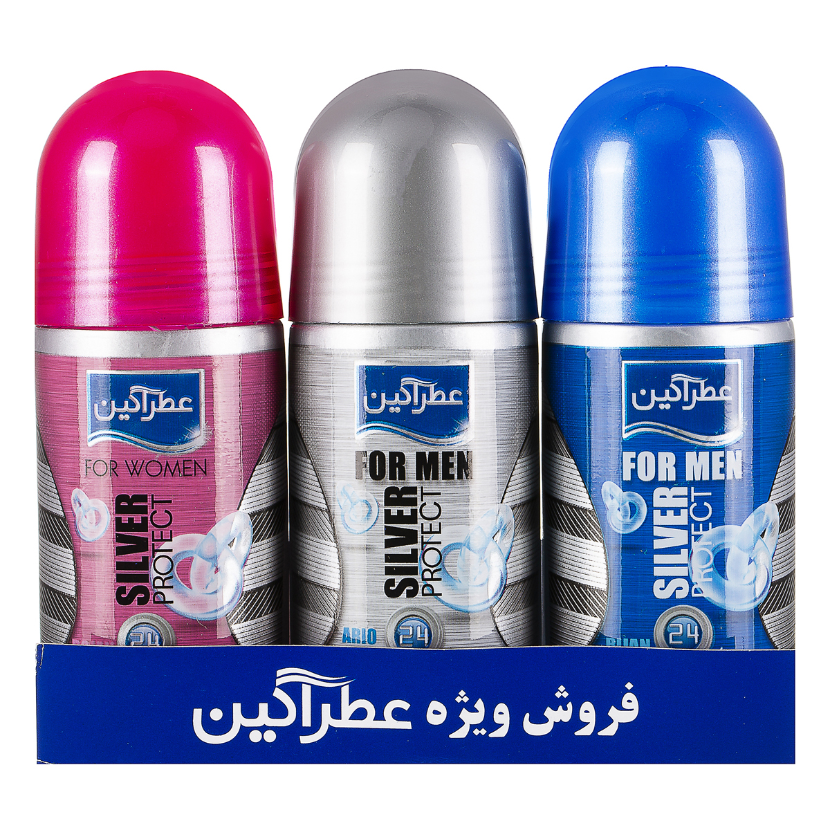 ضد عرق خوشبو کننده 3 عددی عطرآگین