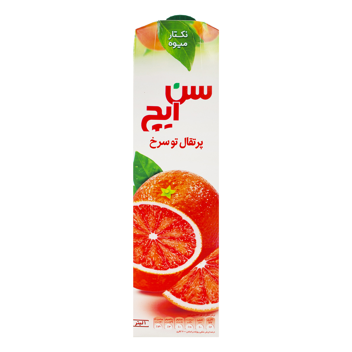 نکتار پرتقال تو سرخ 1 لیتری سن ایچ