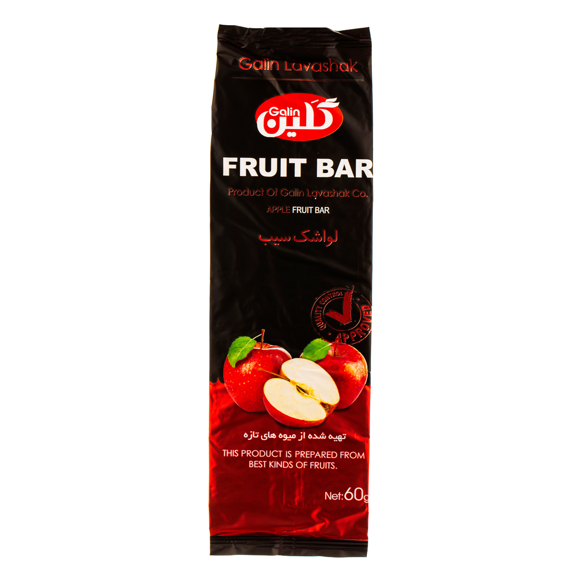 لواشک سیب 60 گرمی گلین