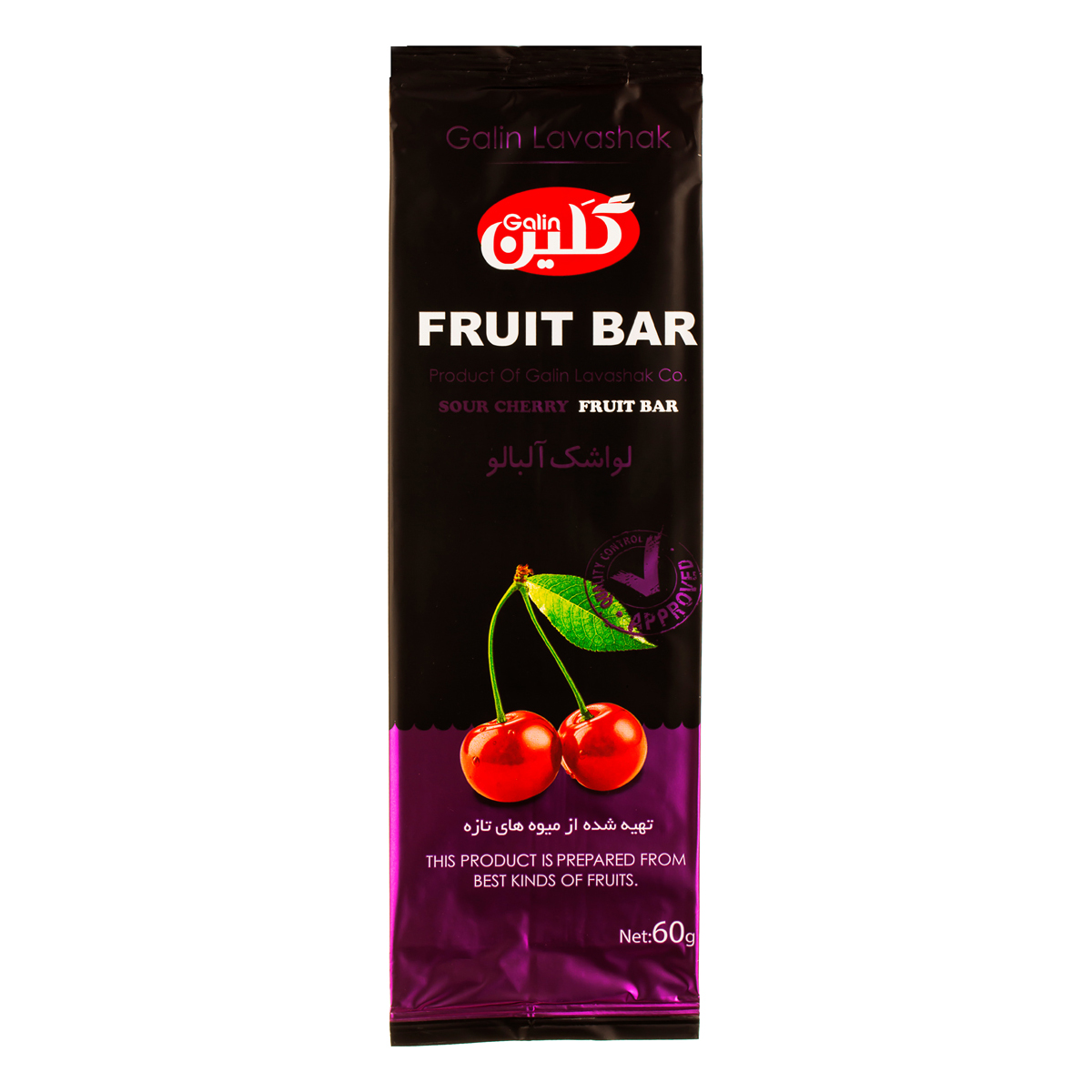 لواشک آلبالو 60 گرمی گلین