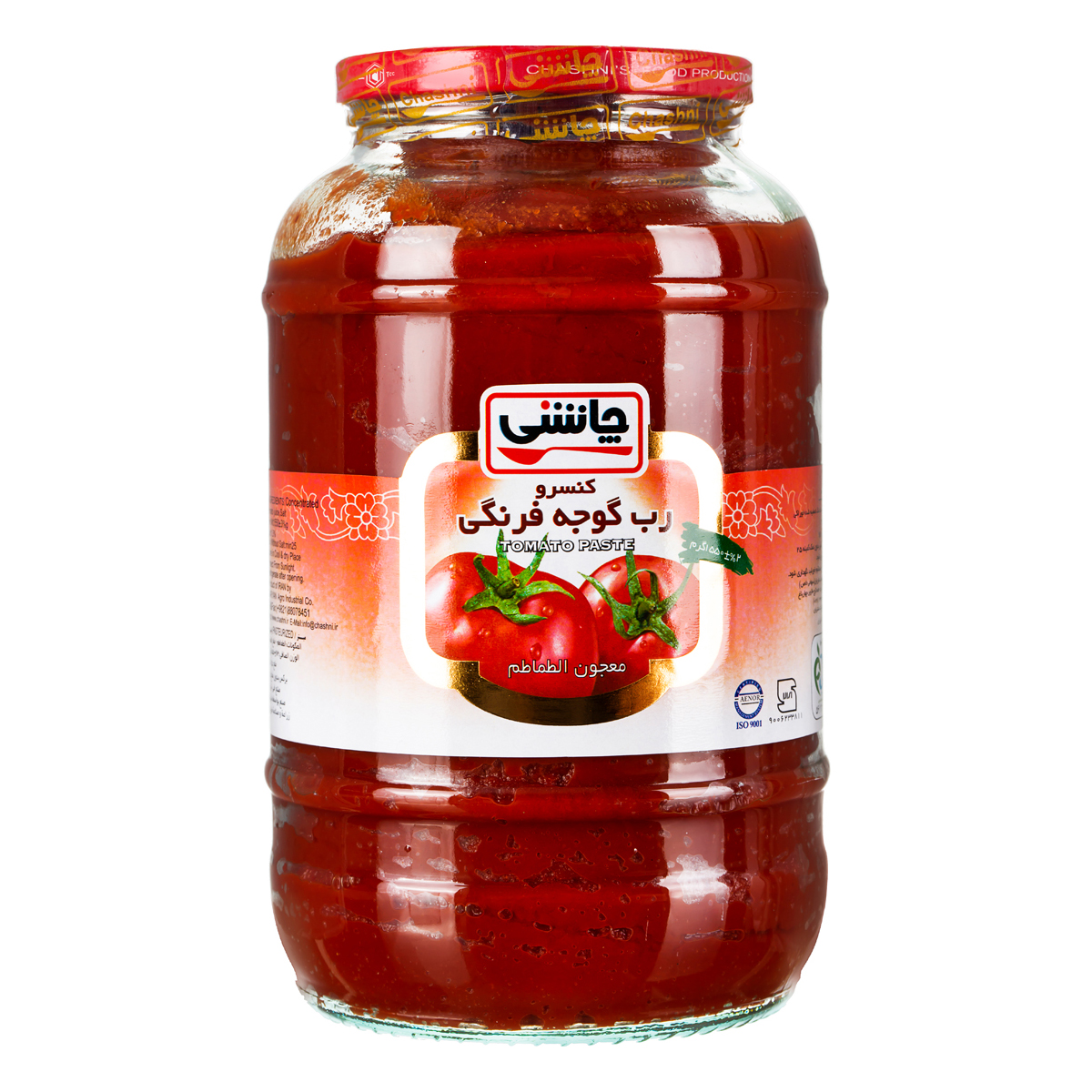 کنسرو رب گوجه فرنگی 1550 گرمی چاشنی