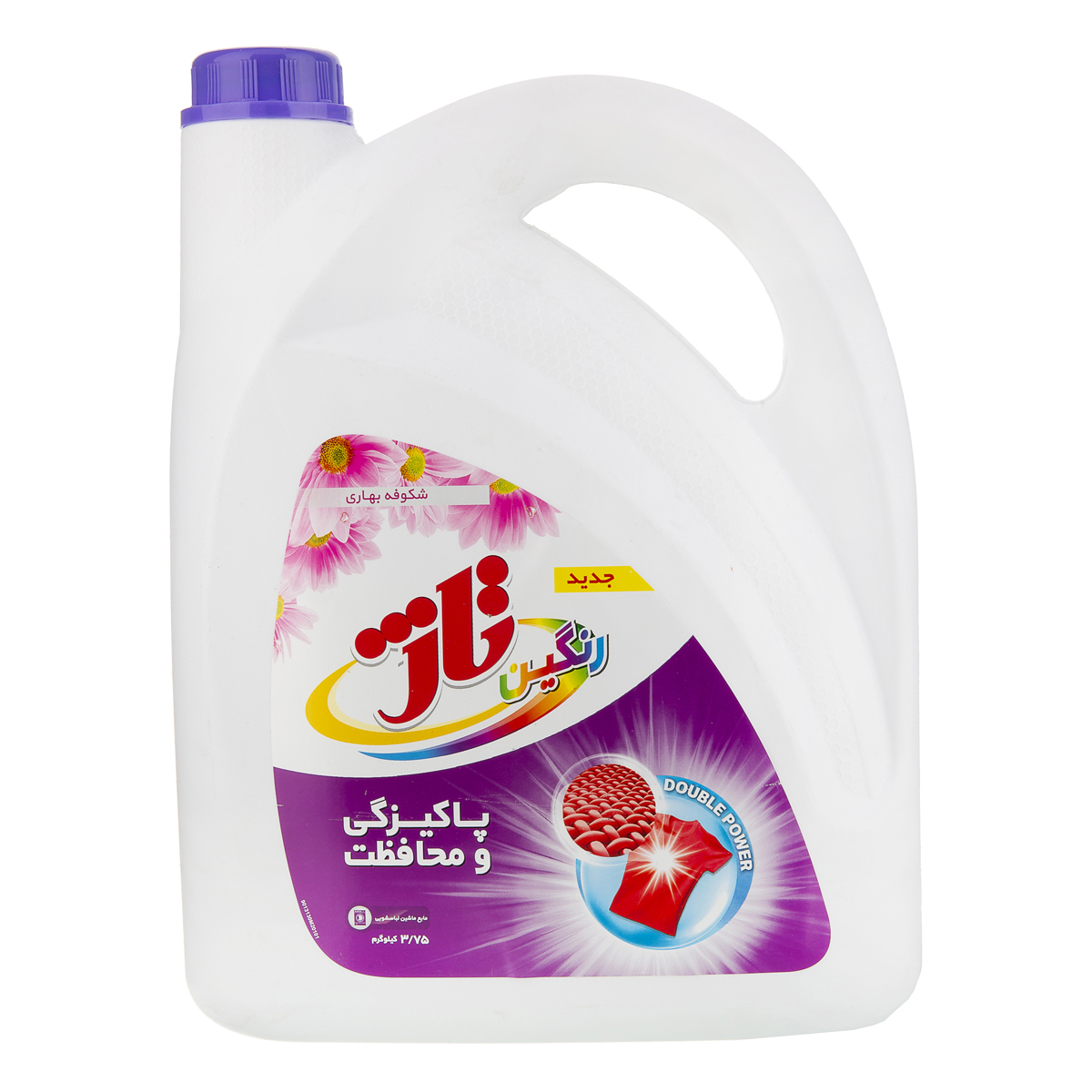 مایع لباسشویی لباسهای رنگی 3750 گرمی تاژ