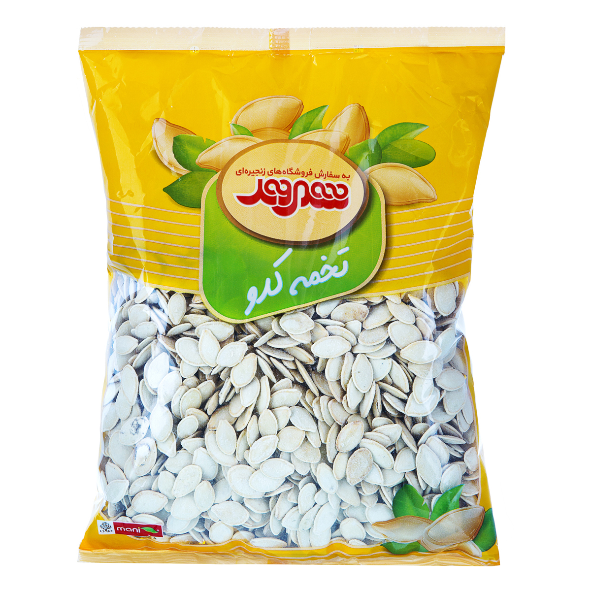 تخمه کدو مانی 500 گرمی به سفارش شهروند