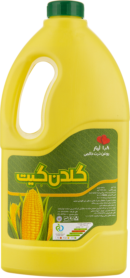 روغن ذرت 1.8 لیتر گلدن گیت