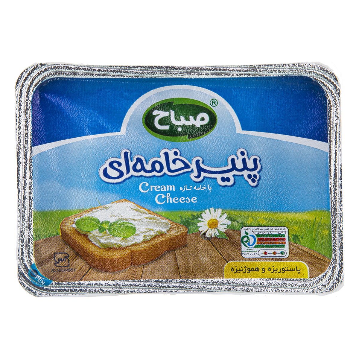 پنیر خامه ای 270 گرمی صباح
