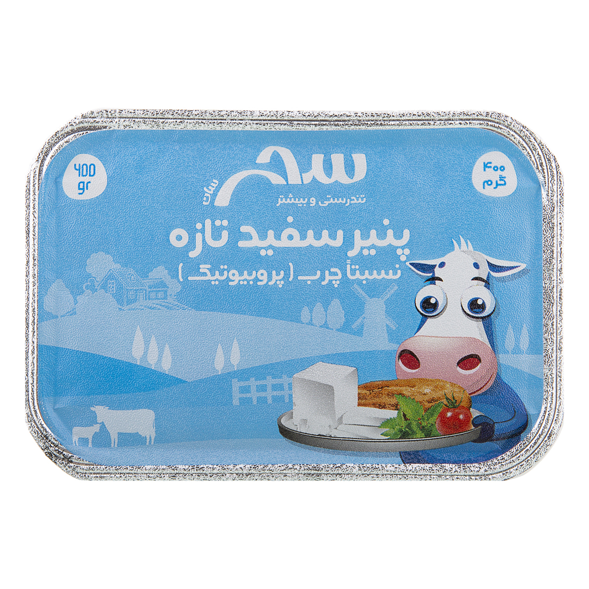 پنیر نسبتا چرب 400 گرمی سحرسان
