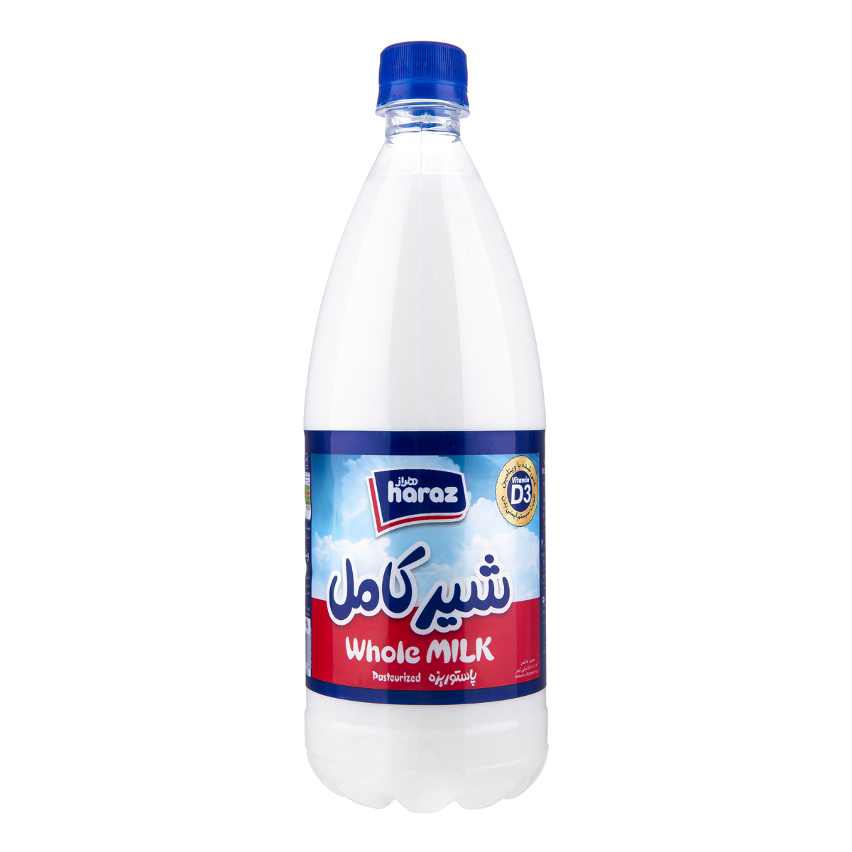 شیر کامل 3.2 درصد چربی 950 میلی لیتری هراز