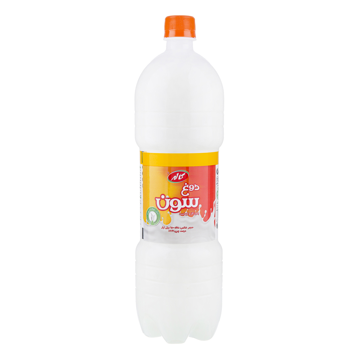 دوغ بدون گاز و گرمادیده 1.5 لیتری کاله