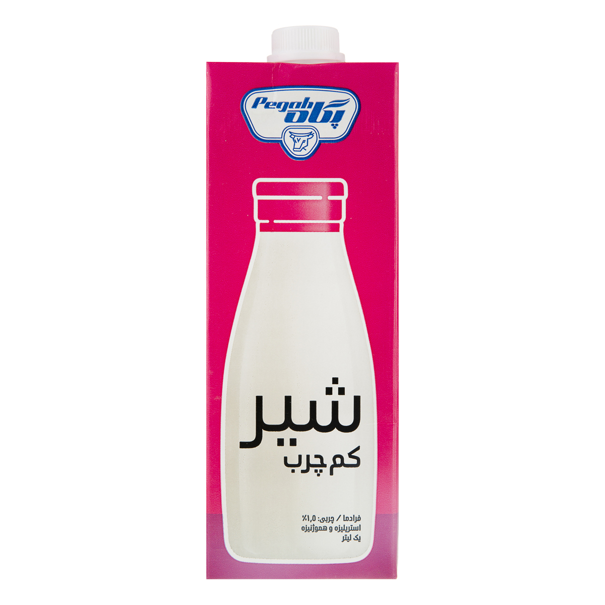 شیر فرادما کم چرب 1 لیتری پگاه