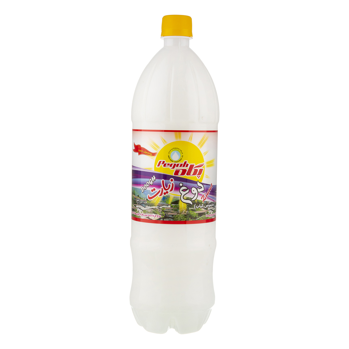 دوغ گرمادیده بدون گاز 1.5 لیتری پگاه