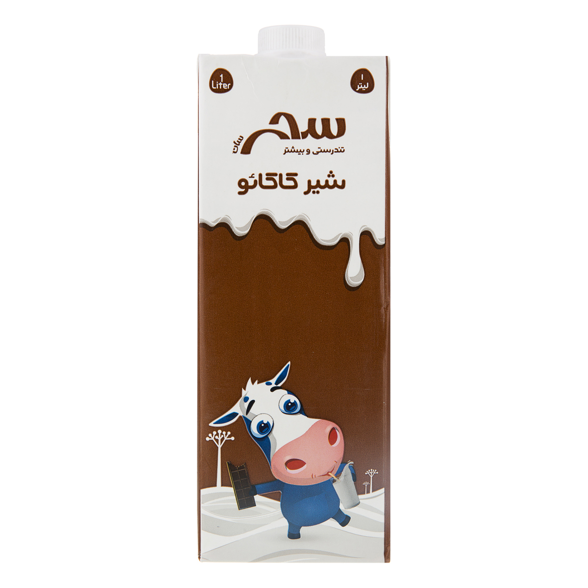 شیر کاکائو 1 لیتری سحر سان