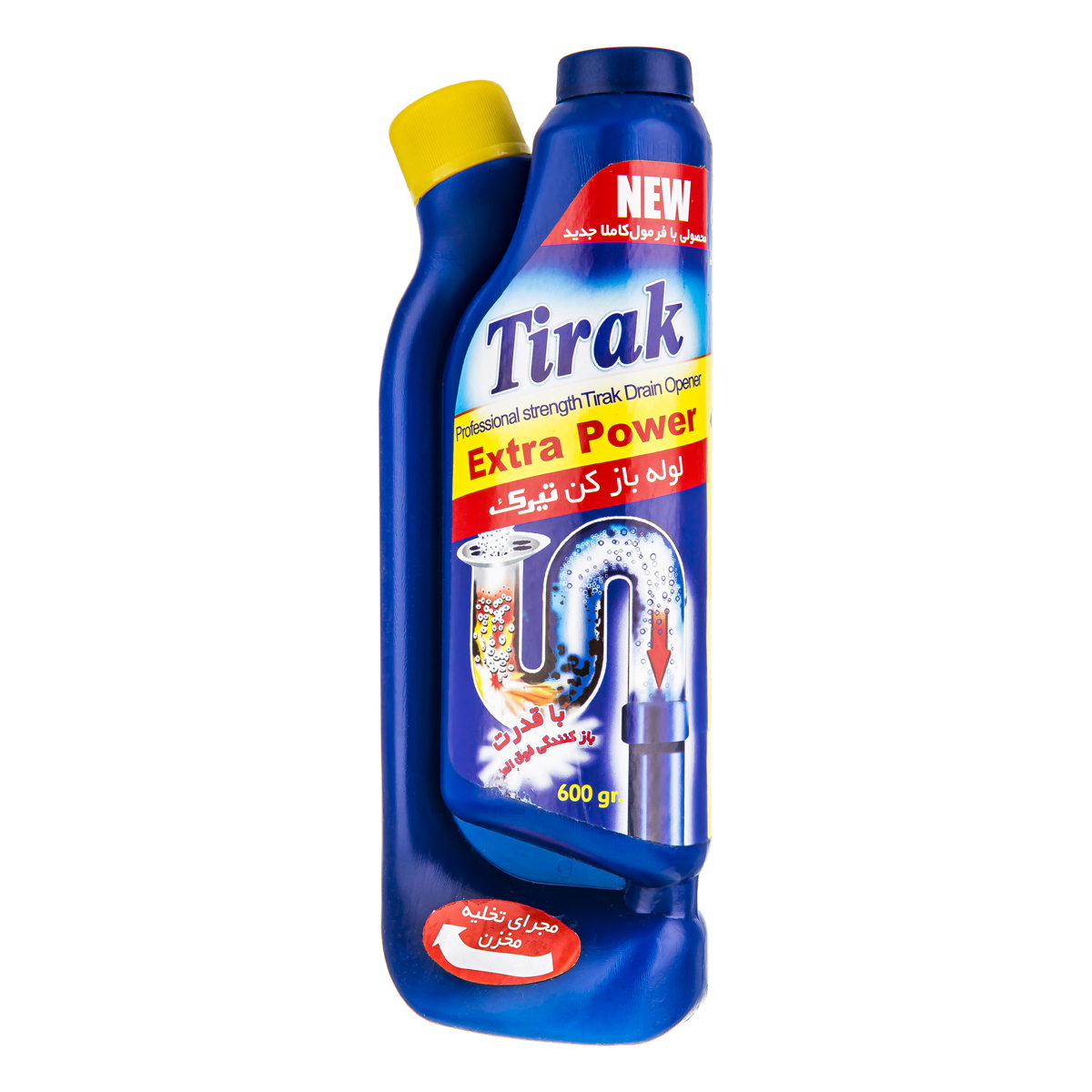 لوله باز کن 600 گرمی تیرک