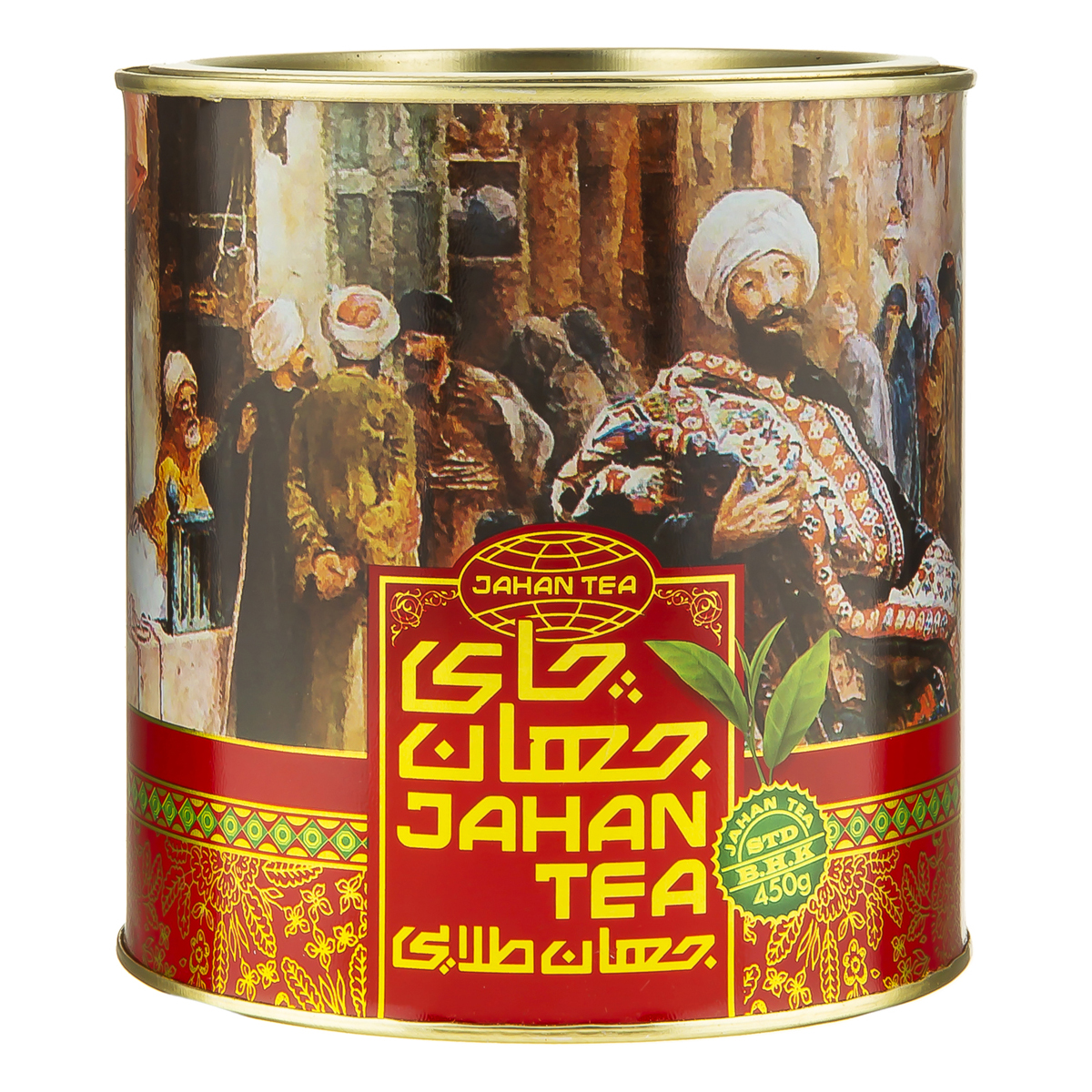 چای سیاه شکسته باروتی خارجی 450 گرمی جهان
