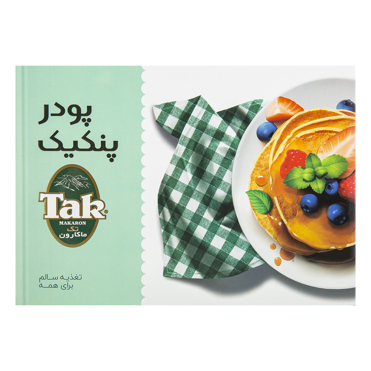 پودر نیمه آماده پنکیک 250 گرمی تک‌ماکارون