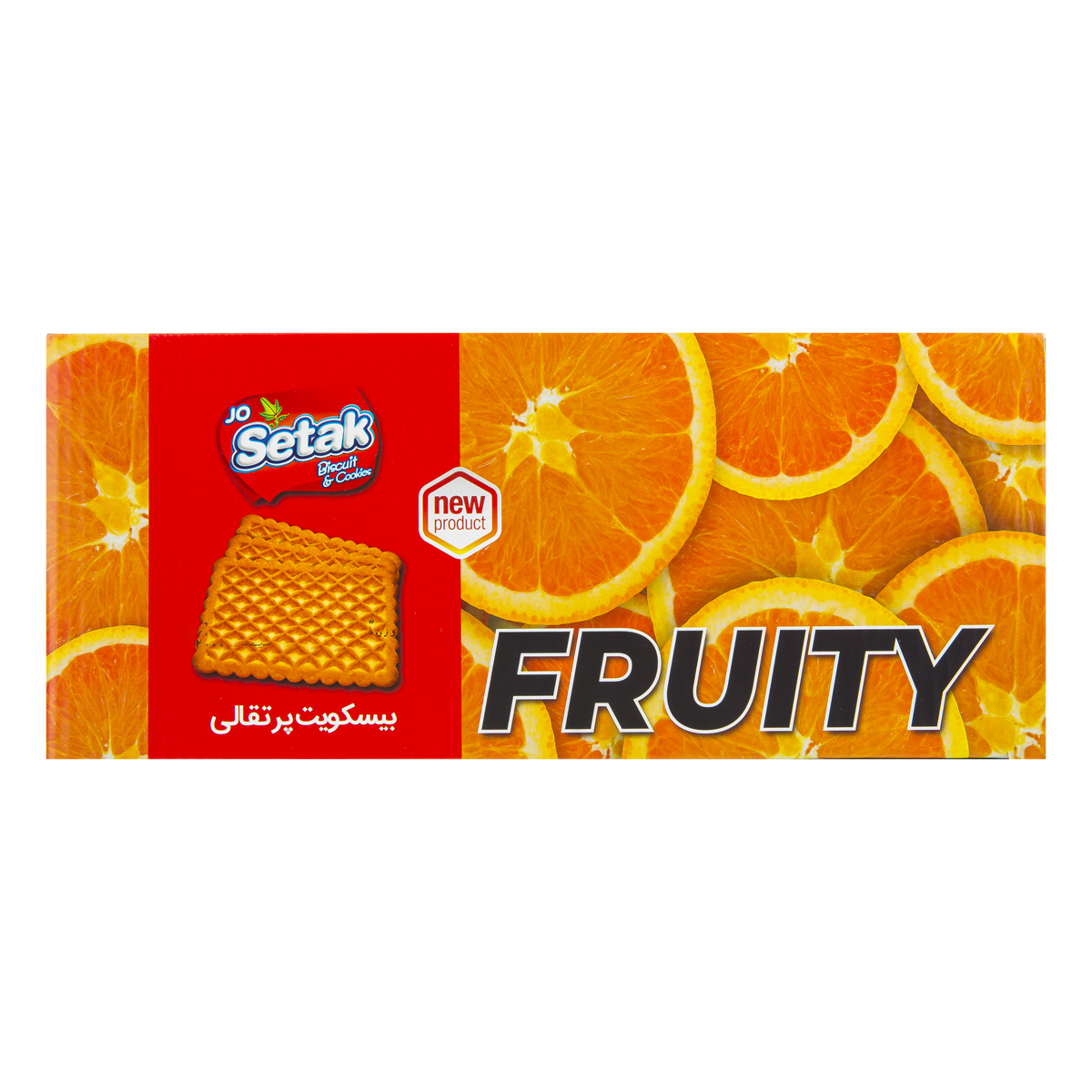 بیسکویت پرتقالی 550 گرمی ستاک