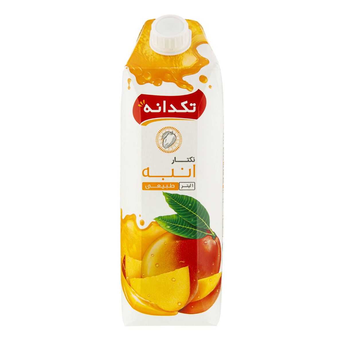 نکتار انبه ‌1 لیتری تکدانه‌