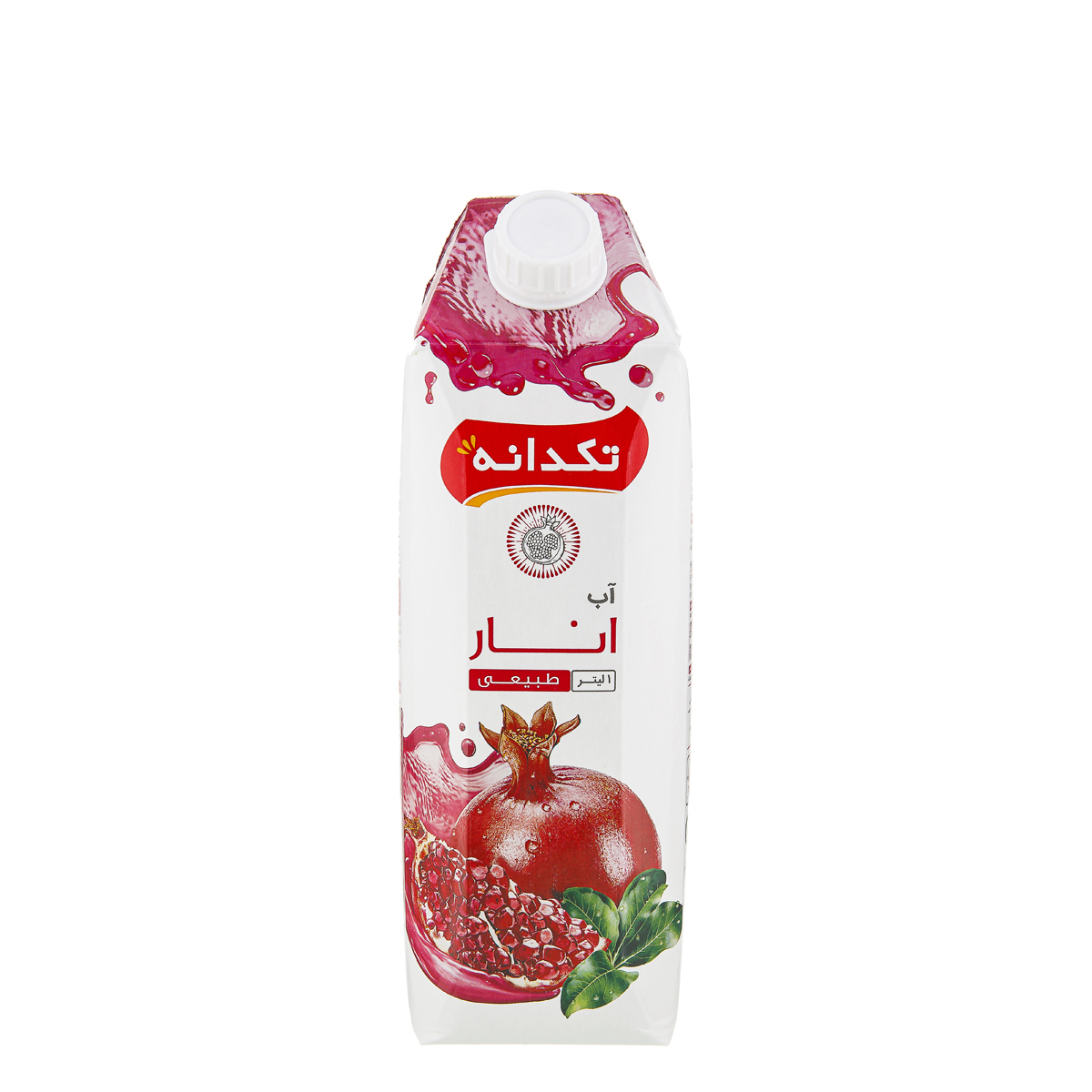 آبمیوه ‌انار 1 لیتری تکدانه‌