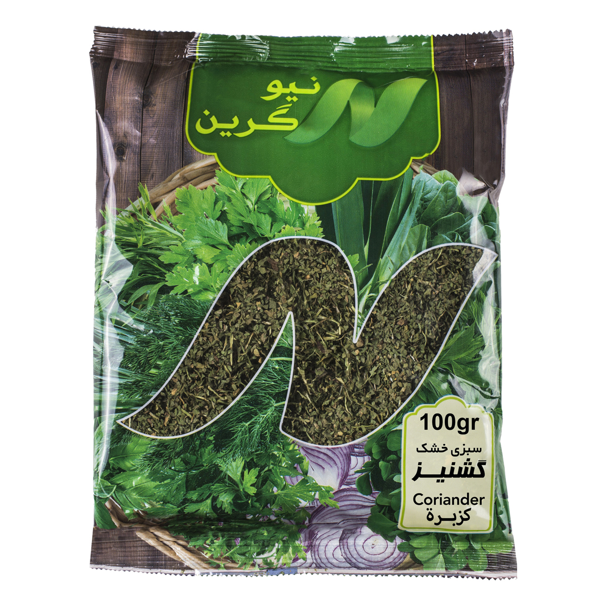  گشنیز خشک 100 گرمی نیو گرین