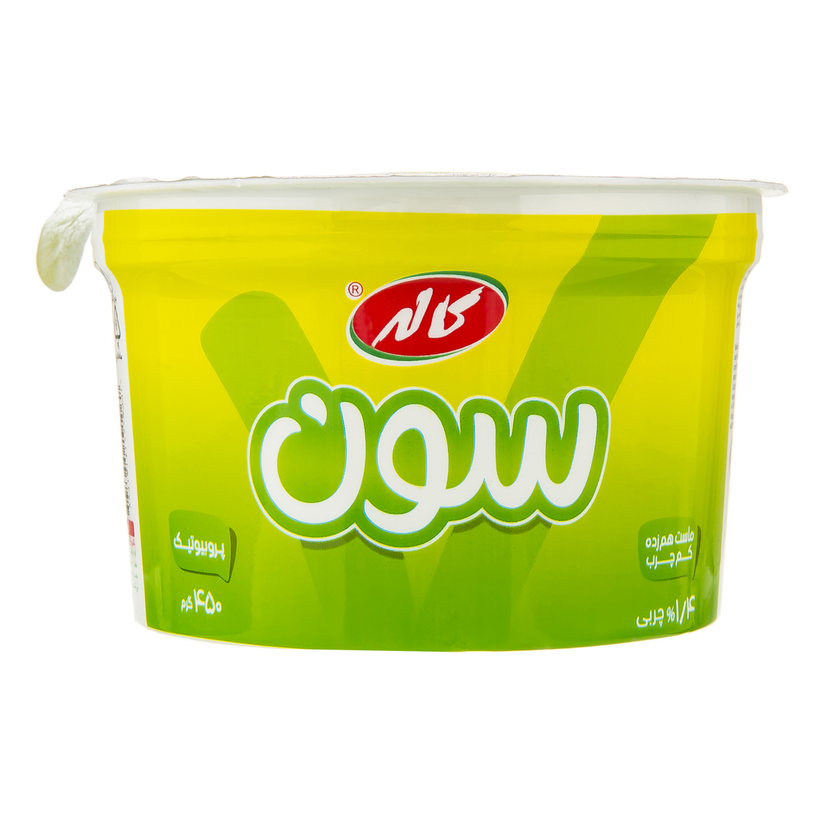 ماست همزده کم چرب سون 450 گرمی کاله