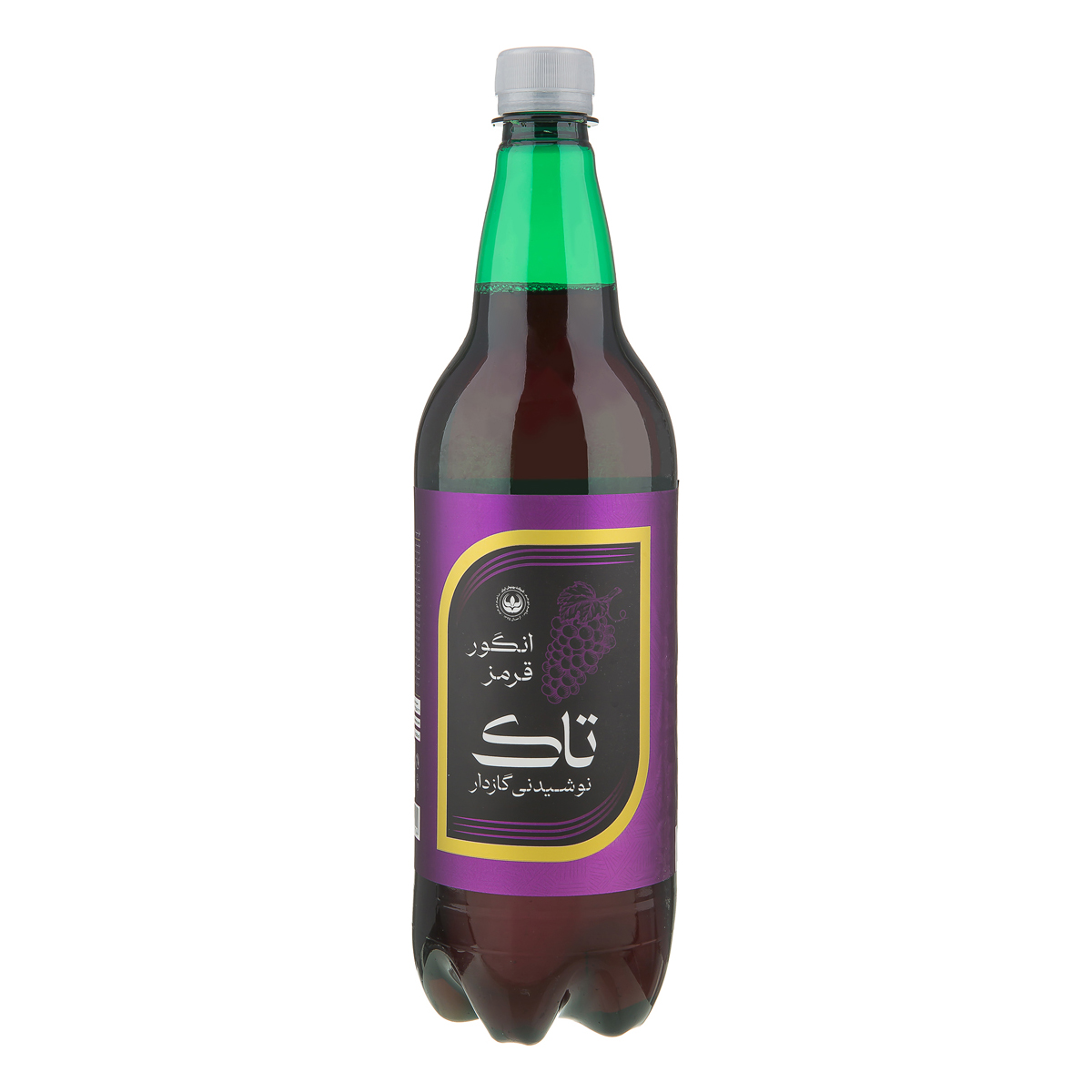 آبمیوه گازدار انگور قرمز 1 لیتری تاک بهنوش
