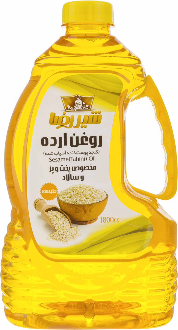 روغن ارده پخت و پز و سالاد 1800 میلی لیتری شیررضا