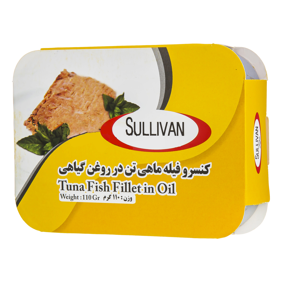 کنسرو تن در روغن آفتابگردان 110 گرمی سالیوان