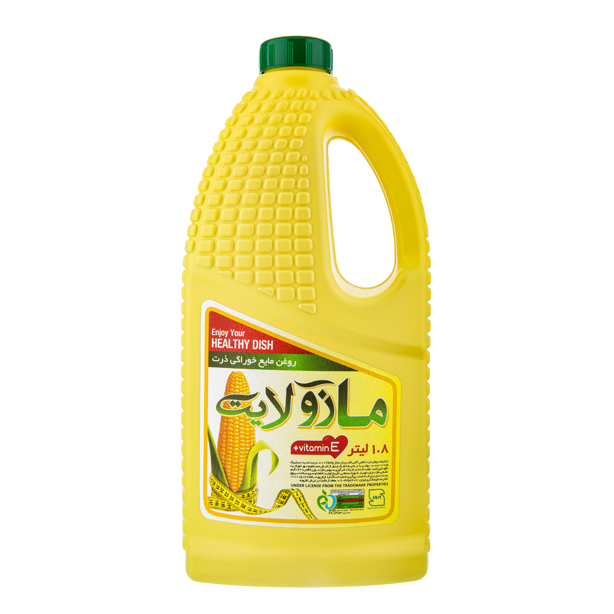 روغن ذرت 1800 میلی‌لیتری مازولایت