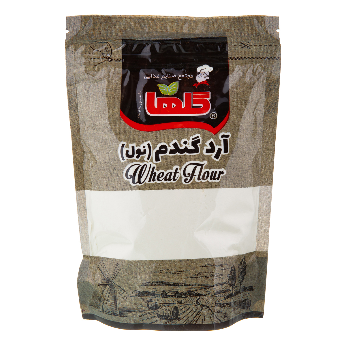 آرد سفید گندم ۵۰۰ گرمی گلها