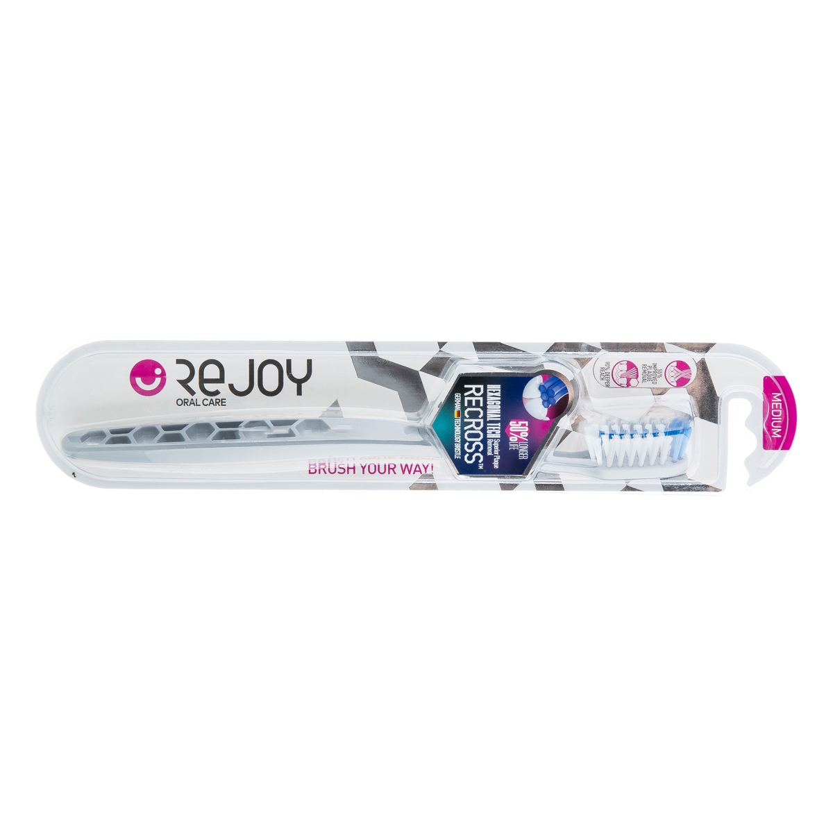 مسواک مدیوم متوسط oral care ریجوی