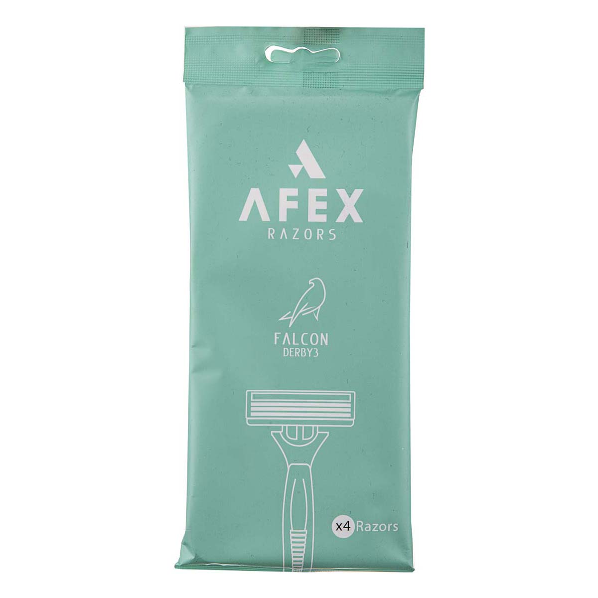 خودتراش فالکون سه لبه 4 عددی افکس