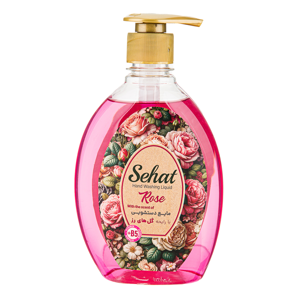 مایع دستشویی با رایحه گل های رز  500  گرمی صحت مایع دستشویی با رایحه گل های رز  500  گرمی صحت