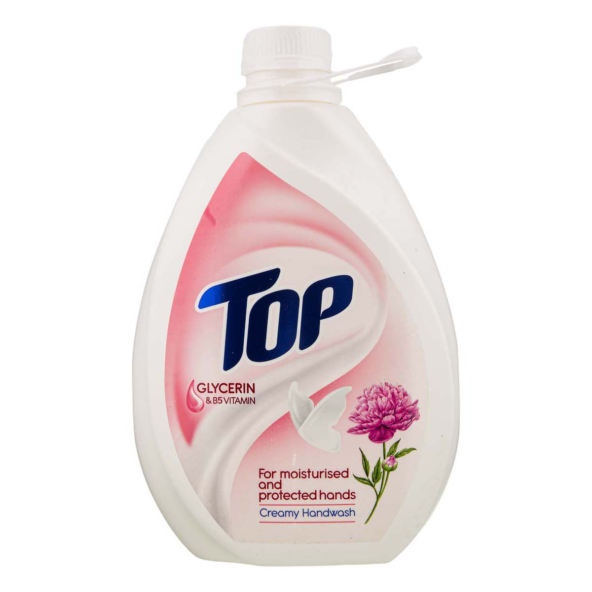 مایع دستشویی کرمی حاوی مواد نرم کننده و سازگار با پوست دست 2000 گرمی تاپ