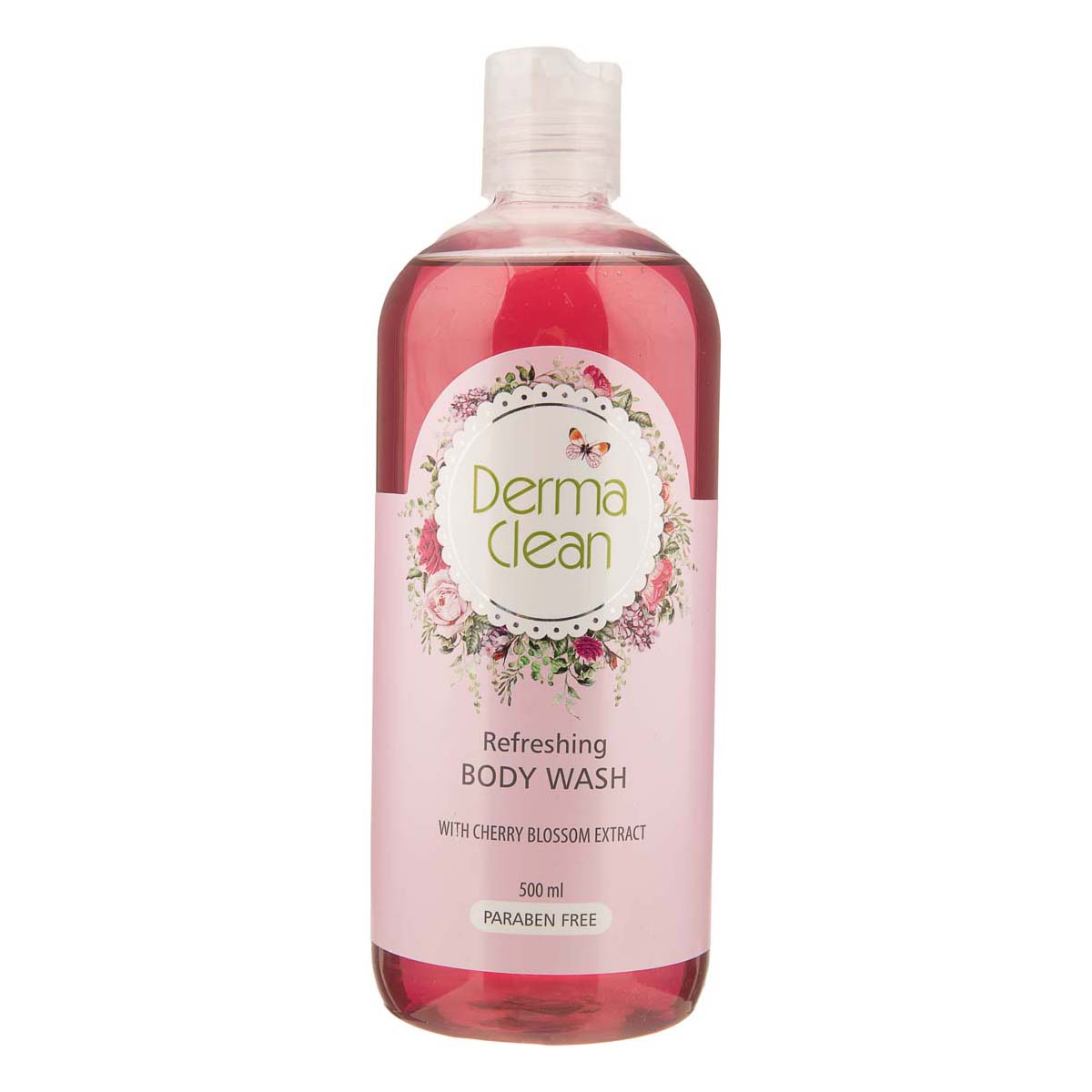 شامپو بدن خوشبو کننده حاوی عصاره شکوفه گیلاس 500 میلی لیتری درماکلین شامپو بدن خوشبو کننده حاوی عصاره شکوفه گیلاس 500 میلی لیتری درماکلین