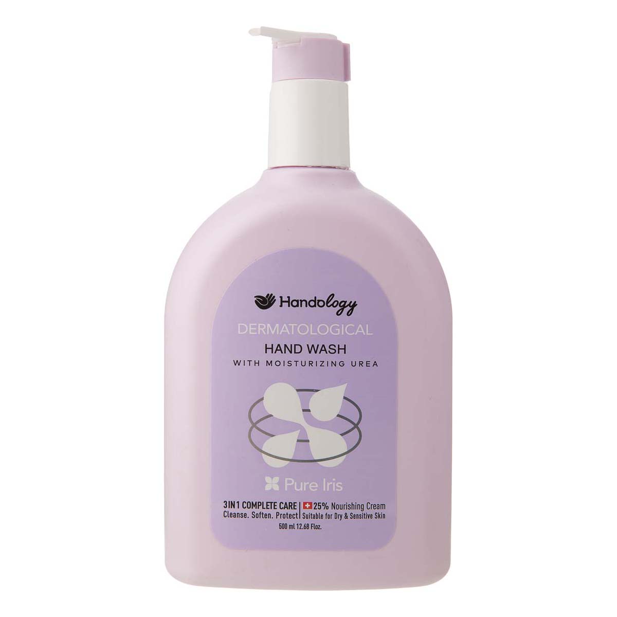 مایع دستشویی کرمی حاوی اوره و لاکتیک اسید 500 میلی لیتری هندولوژی مایع دستشویی کرمی حاوی اوره و لاکتیک اسید 500 میلی لیتری هندولوژی