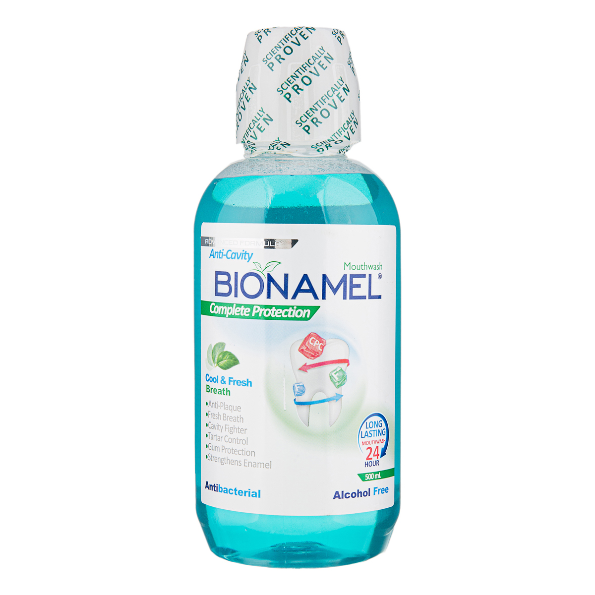 دهان شویه محافظت کننده کامل 500 میلی لیتری بایونمل