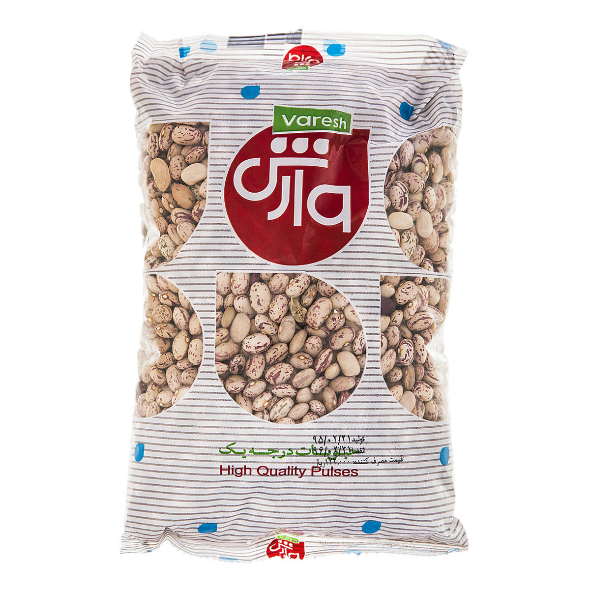 لوبیا چیتی 900 گرمی وارش