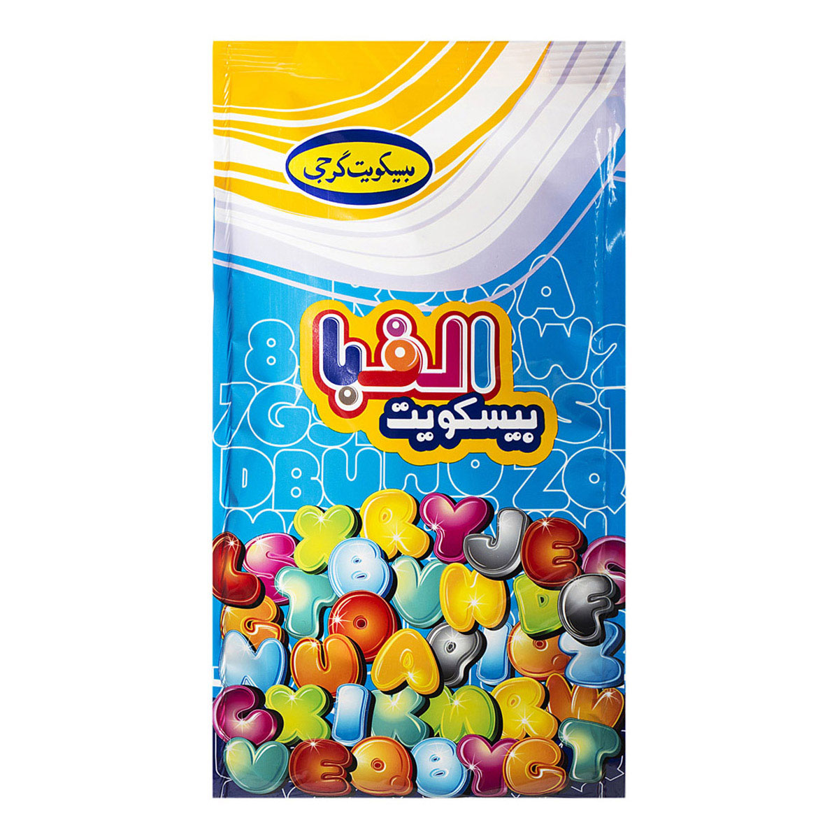 بیسکویت الفبا 100 گرمی گرجی