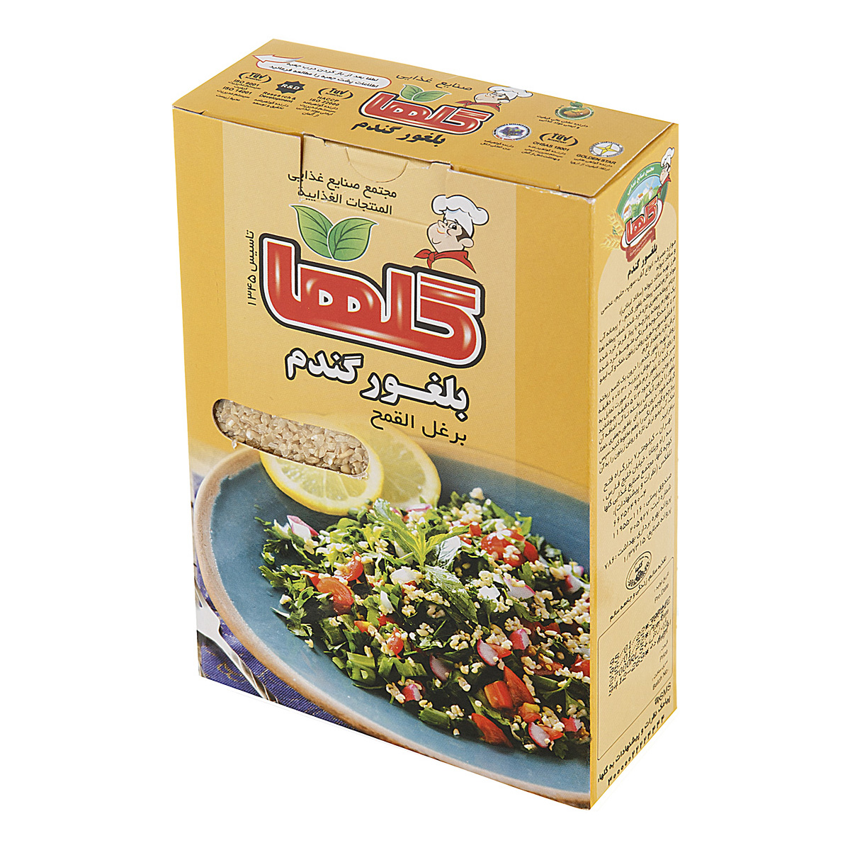 بلغور گندم ۳۰۰ گرمی گلها 