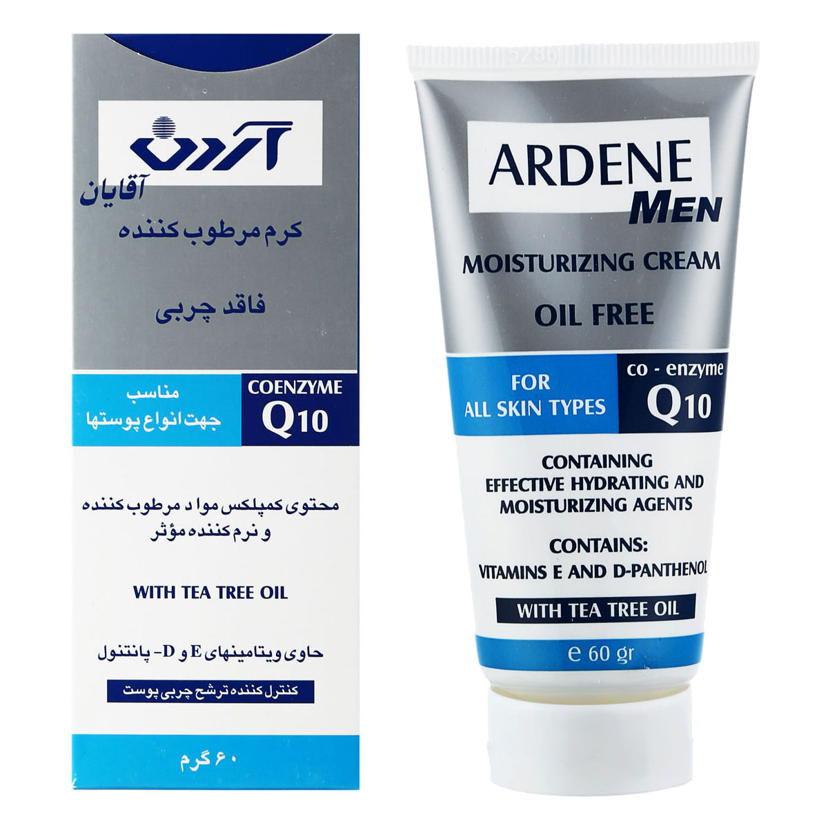 کرم مرطوب کننده آقایان 60 میلی‌لیتری آردن