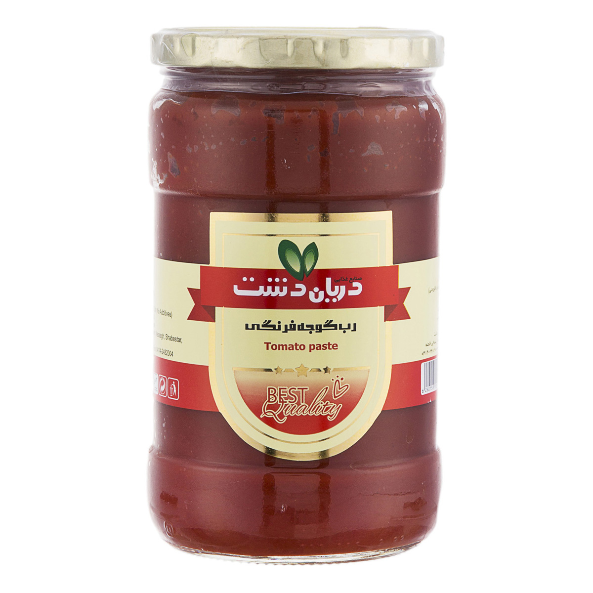 رب گوجه فرنگی 750 گرمی دریان‌دشت