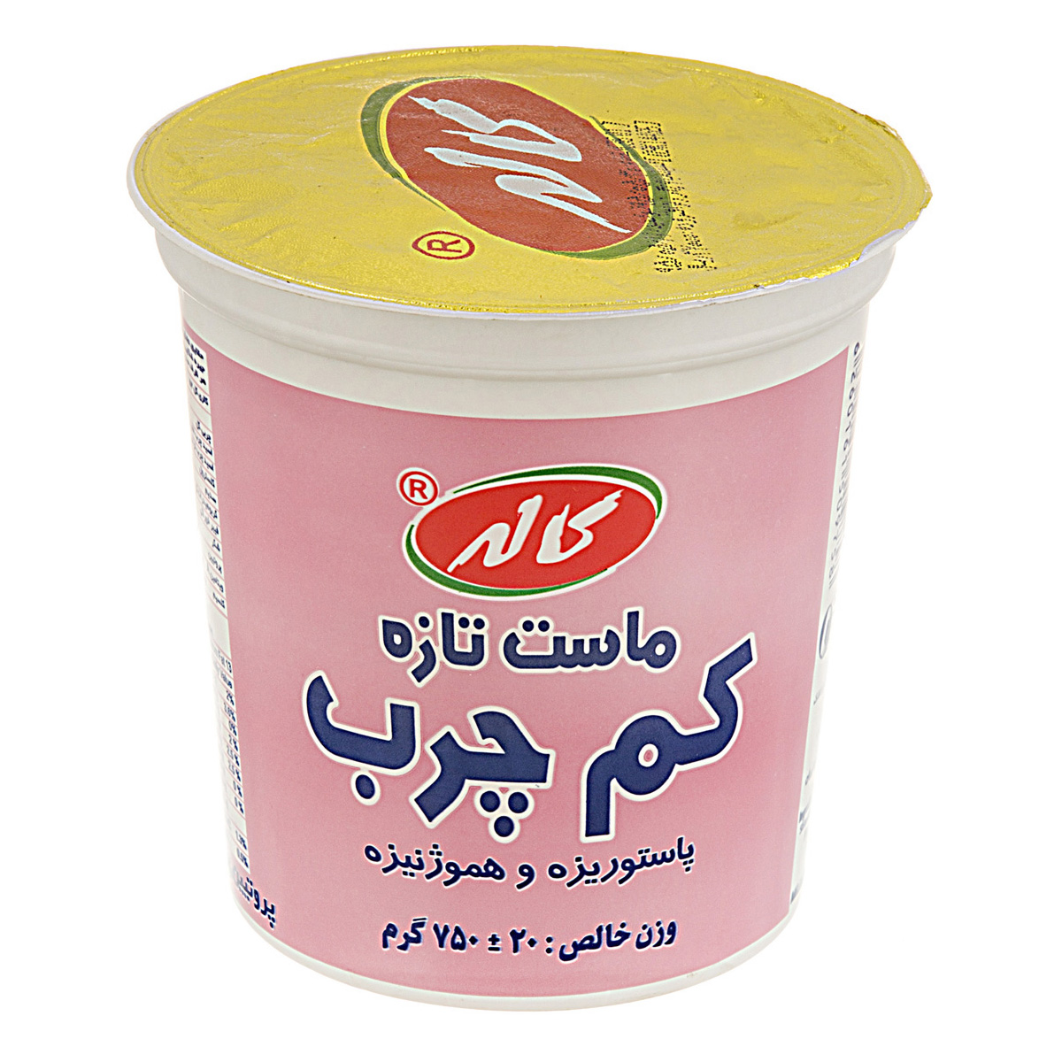 ماست 1،5 درصد چربی 750 گرمی کاله