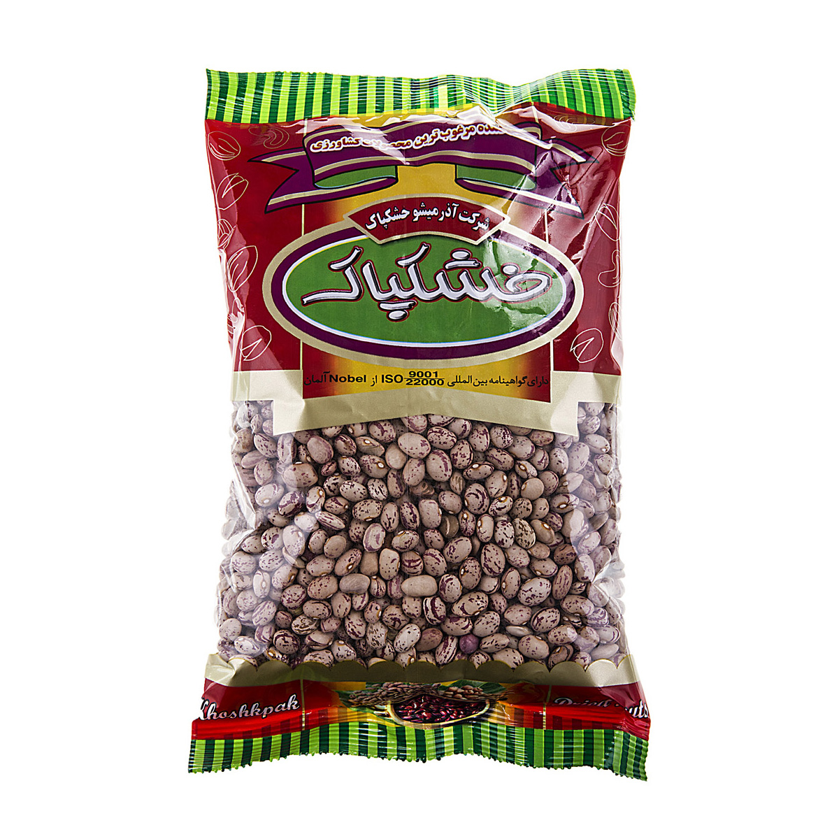 لوبیا چیتی 900 گرمی خشکپاک