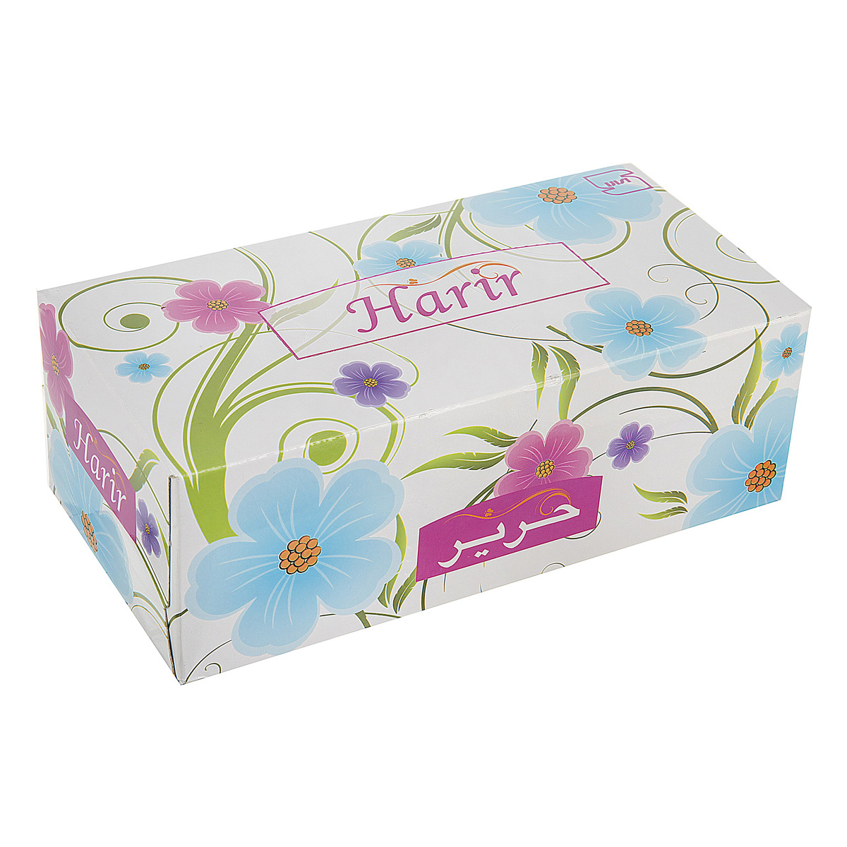 دستمال کاغذی رنگارنگ دو لایه 150 برگ حریر