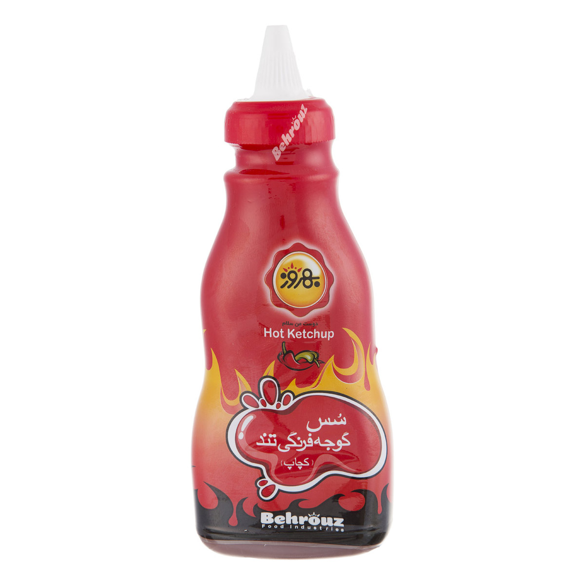سس گوجه فرنگی تند 410 گرمی بهروز