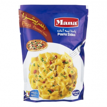 پاستا نیمه آماده با طعم پیتزا 180 گرمی مانا