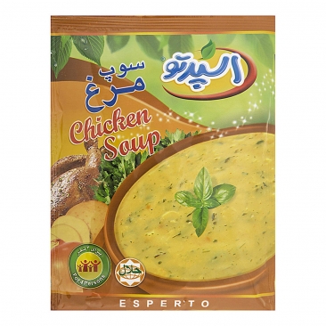 سوپ مرغ 65 گرمی اسپرتو